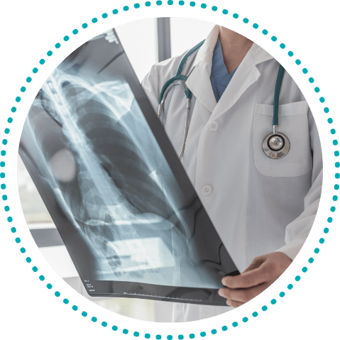 X-Ray_Circle Doctor with an x-ray